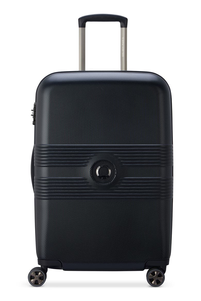 Flanerie 24-Inch Hardside Spinner Luggage, Main, color, BLACK