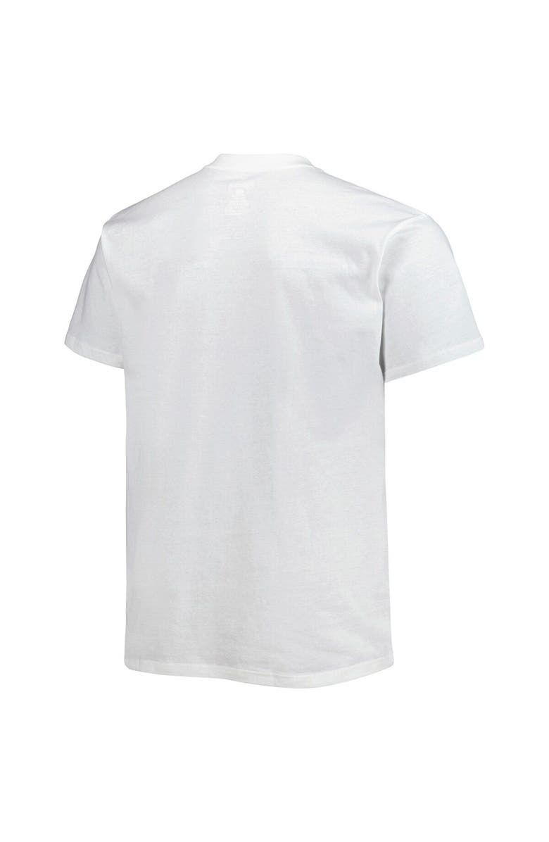 FANATICS Men's Fanatics Branded Royal/White Golden State Warriors Big & Tall Two-Pack T-Shirt Set, Alternate, color,