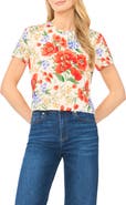 Ted Baker Floral Knit T-Shirt