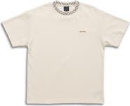 Maui & Sons Break Neck Oversize Textured Cotton T-Shirt