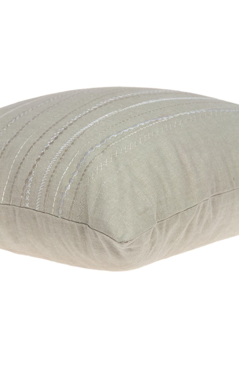 PARKLAND COLLECTION Embroidered Throw Pillow, Alternate, color,