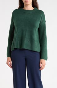 Vince Camuto Relaxed Crewneck Sweater