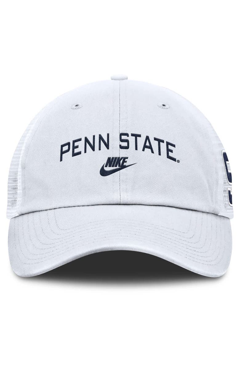 Nike Men's Nike White Penn State Nittany Lions Club Legacy Adjustable Trucker Hat, Alternate, color, White