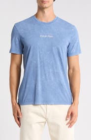Calvin Klein Garment Washed Chest Logo Tee