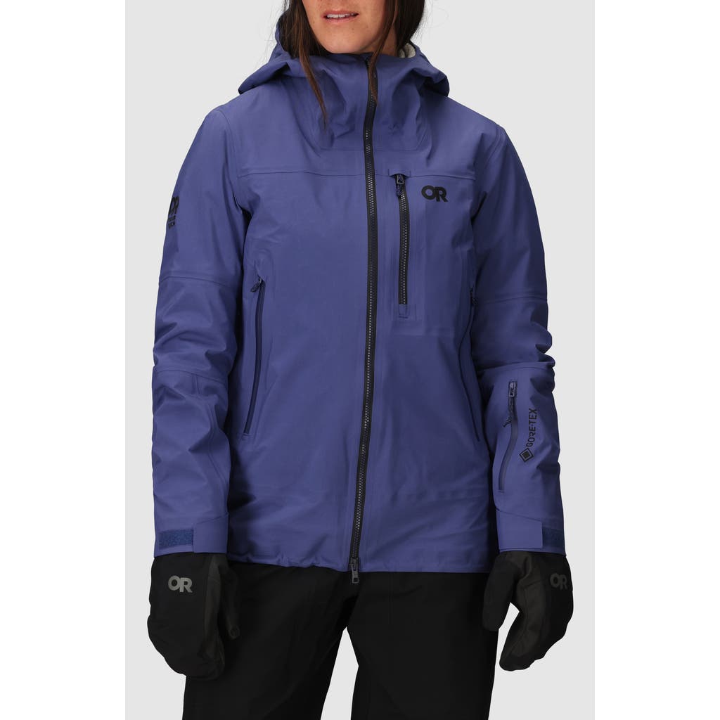 Outdoor Research Hemispheres Team Gore-tex® Waterproof Jacket In Blue