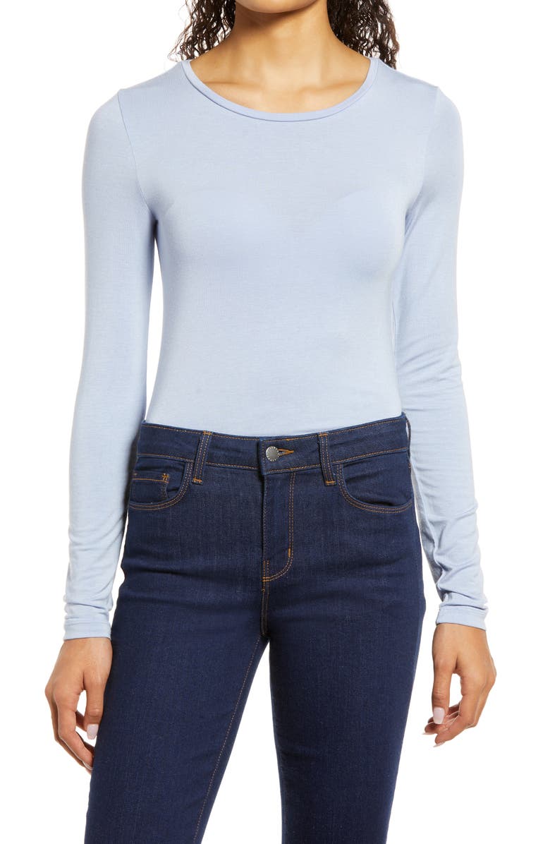 Halogen<sup>®</sup> Long Sleeve Tee, Main, color, 