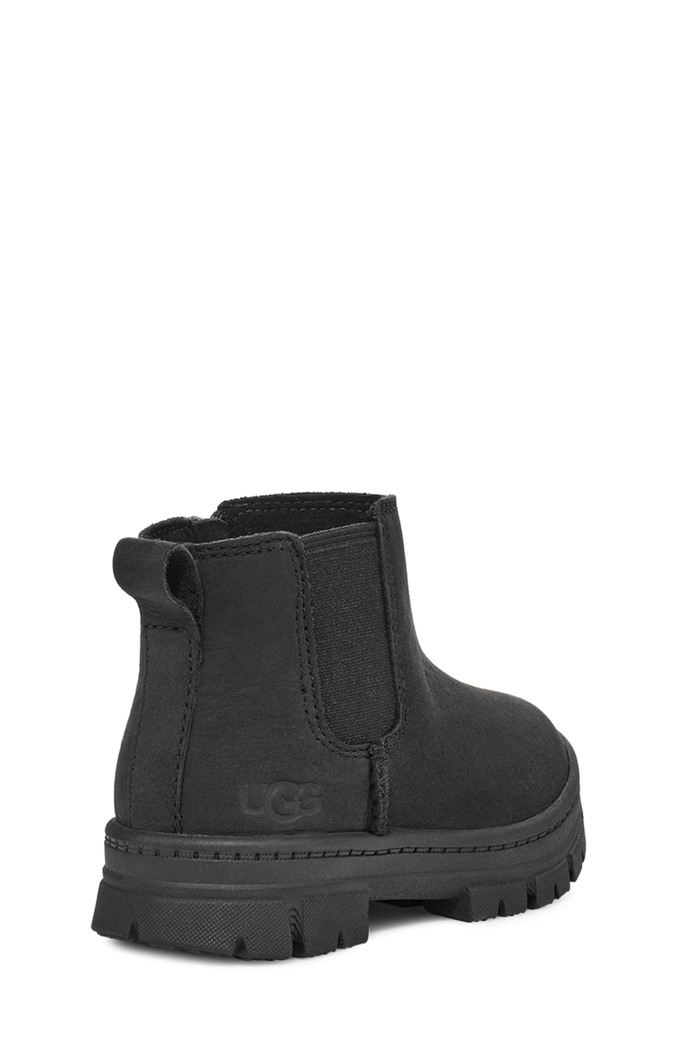 UGG<sup>®</sup> Kids' Ashton Waterproof Chelsea Boot, Alternate, color, Black