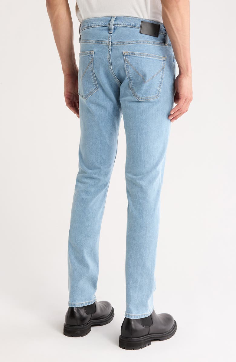 John Varvatos Wight Skinny Straight Leg Jeans, Alternate, color, Blue Mist