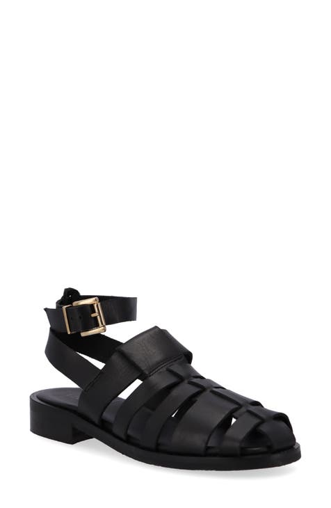 ALOHAS - Woman - Brown - Flat Sandal main image 0