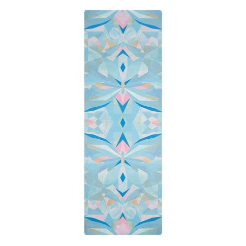 Yoga Design Lab Combo Yoga Mat 5.5mm- 2-in-1 in Butterfly Glow 