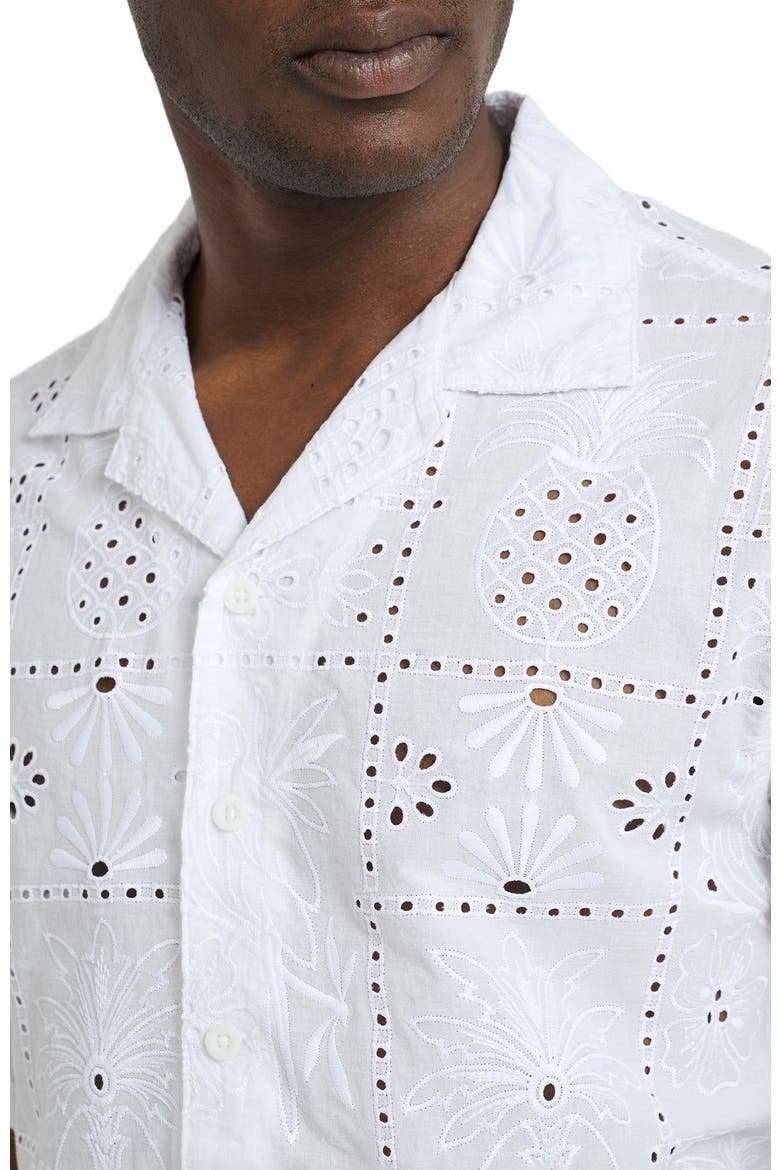 Oversized Vacation Shirt, Alternate, color, WHITE