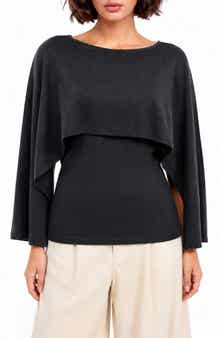 Noble Cape Dolman Sweater