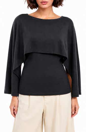 Noble Cape Dolman Sweater