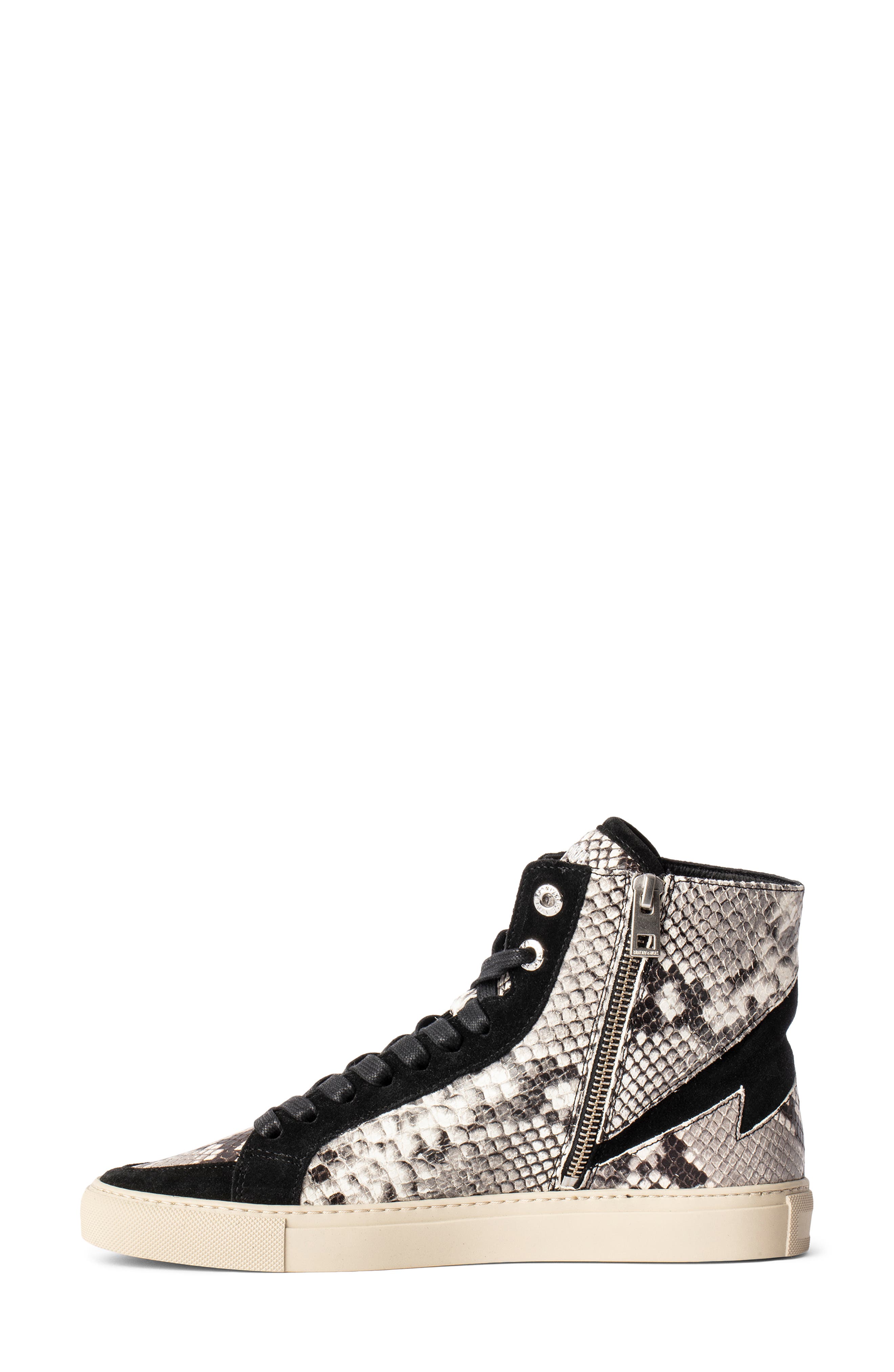 Zadig & Voltaire ZV1747 Flash High Top Sneaker, Alternate, color, 