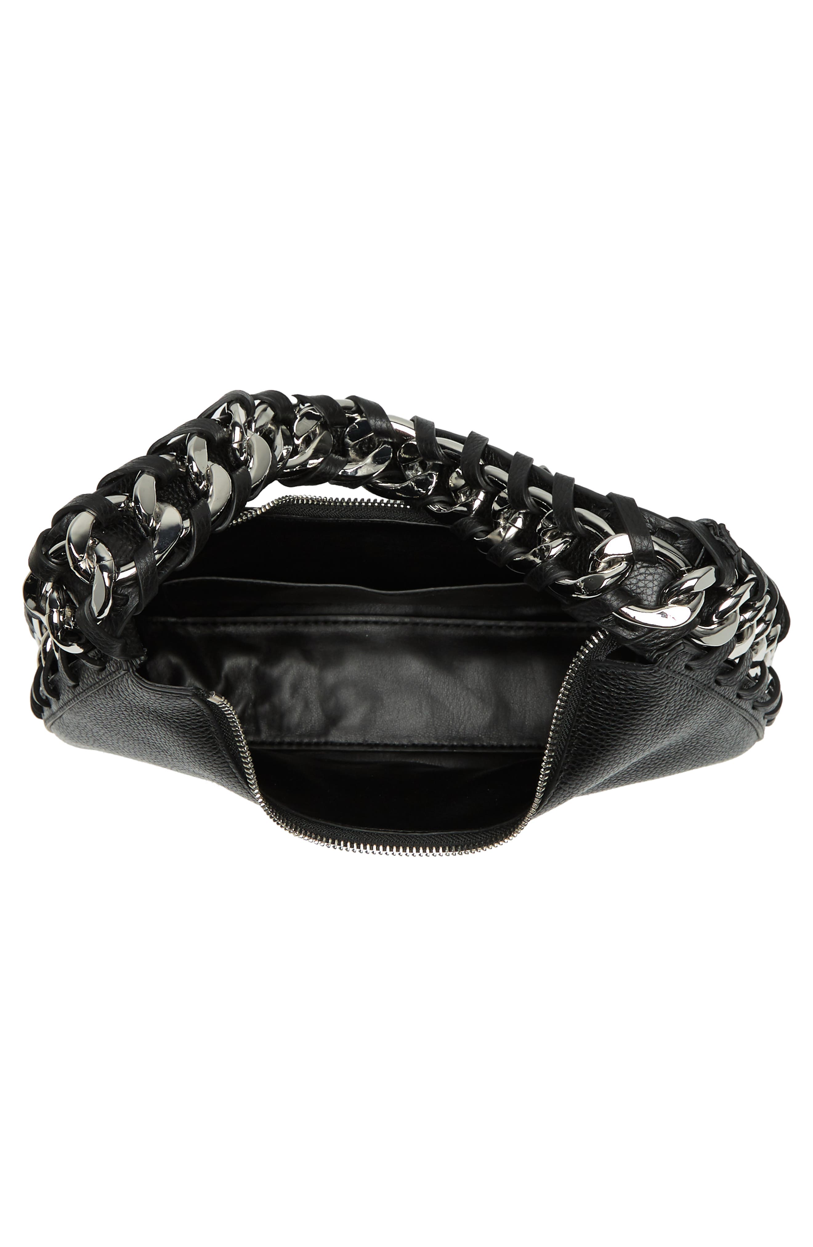 Rebecca Minkoff Whipstitch Chain Hobo Bag, Alternate, color, 