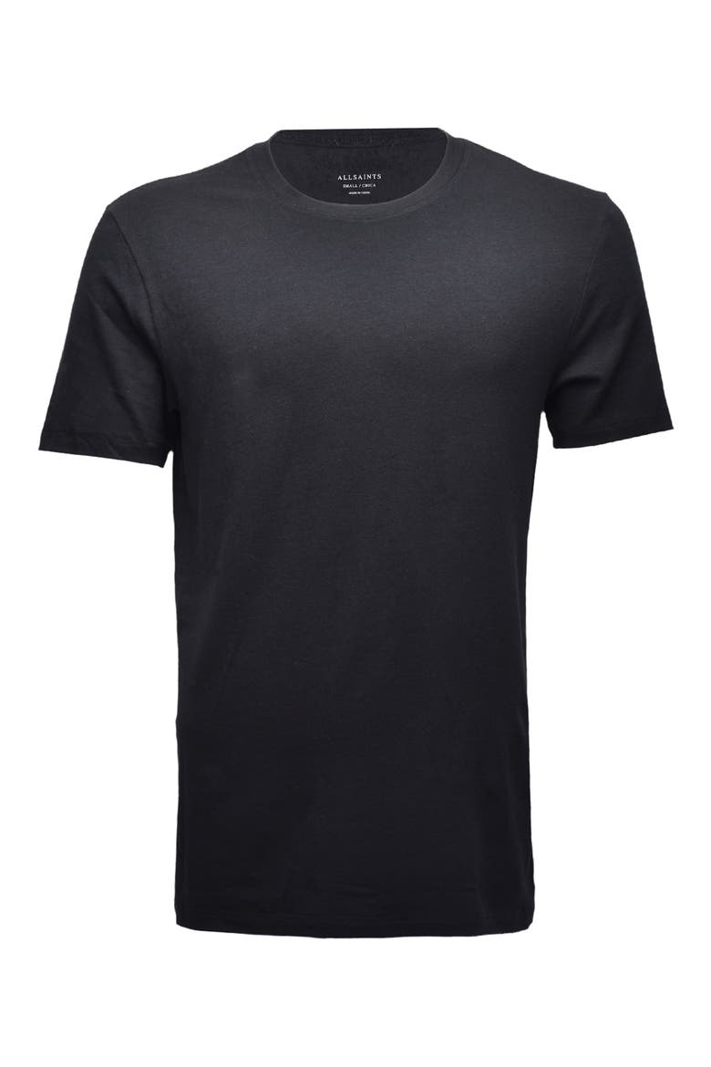 2-Pack Crewneck T-Shirts, Alternate, color, BLACK