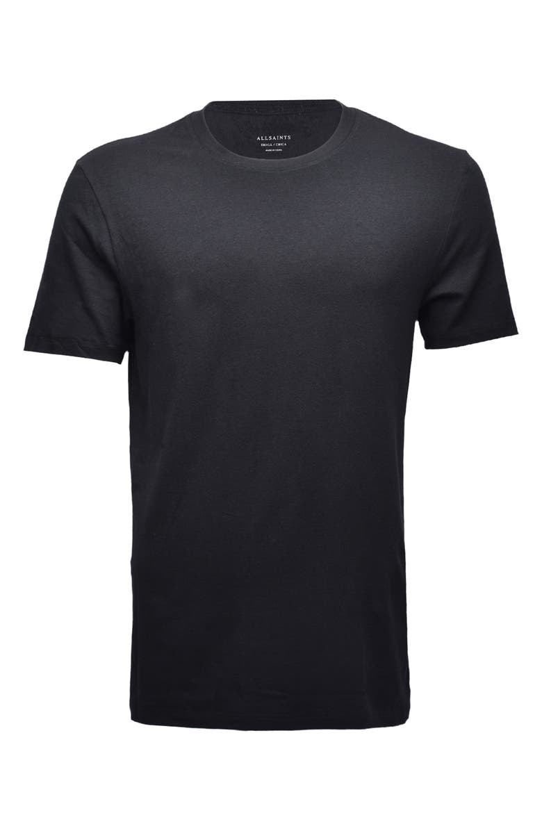 AllSaints 2-Pack Crewneck T-Shirts, Alternate, color, Black