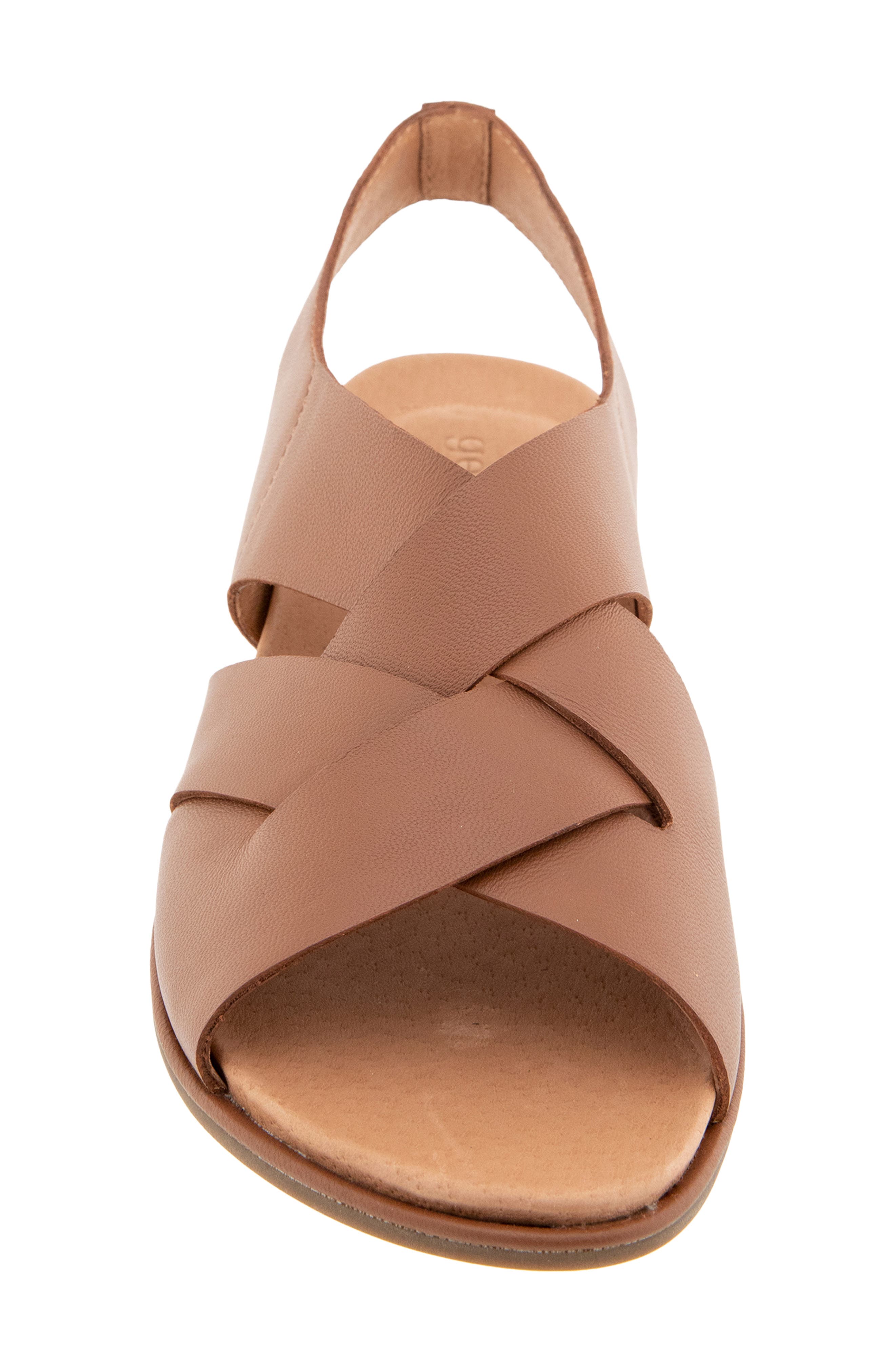 Gentle Souls Laken Slingback Sandal, Alternate, color, Luggage Leather