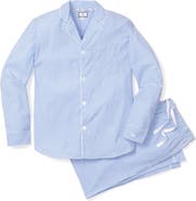 Petite Plume Stripe Seersucker Pajamas