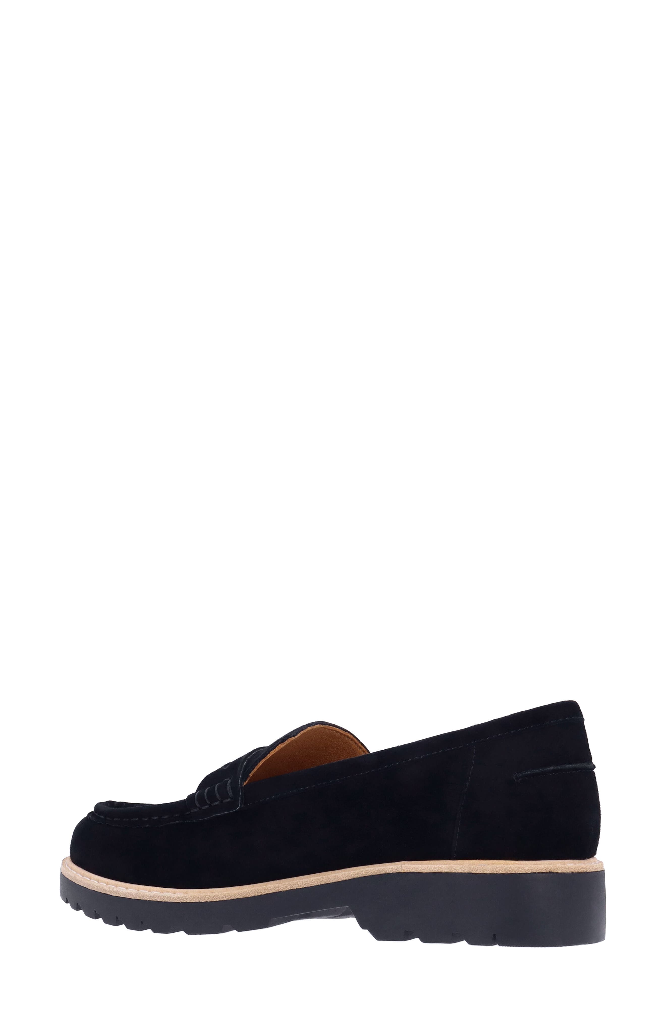 L'Amour des Pieds Yolandi Penny Loafer, Alternate, color, Black