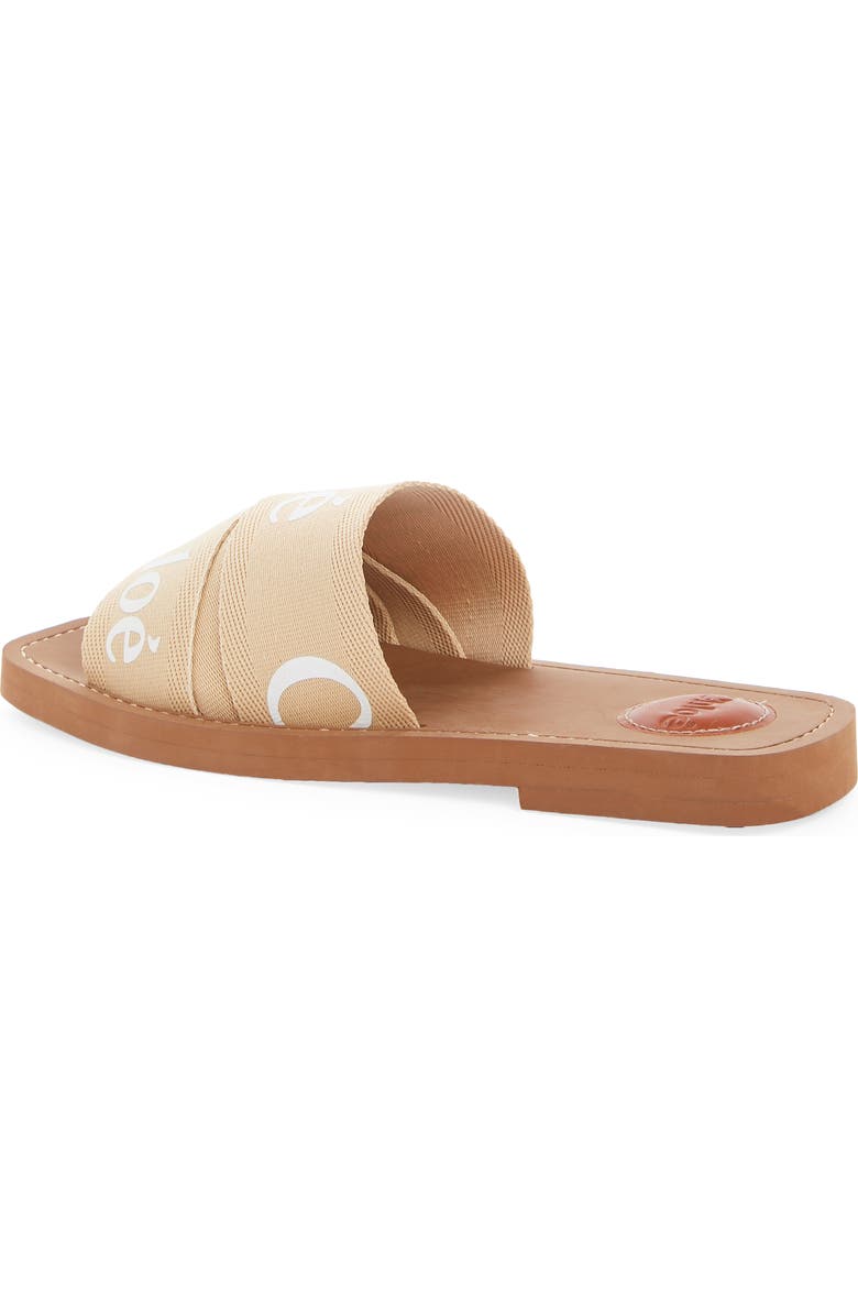 Chloé Logo Slide Sandal, Alternate, color,