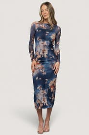 Baltic Børn Darya Mesh Midi Dress