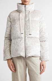 Herno Velvet Quilted Down Puffer Jacket