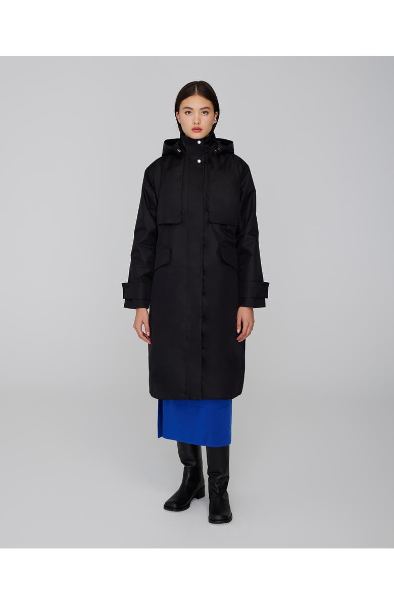 Quartz Co. MARINA | Hooded 3-in-1 Trench Coat, Main, color, 