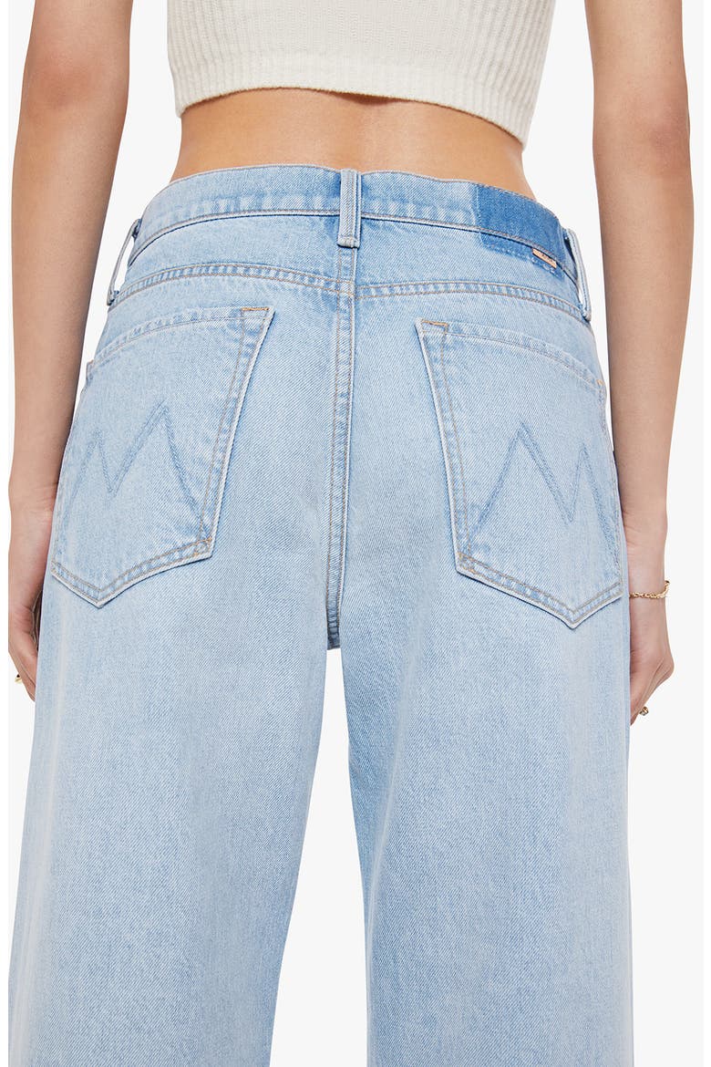 The Dodger Button Hover Cuff Wide Leg Jeans, Alternate, color, I COULD CARE LESS