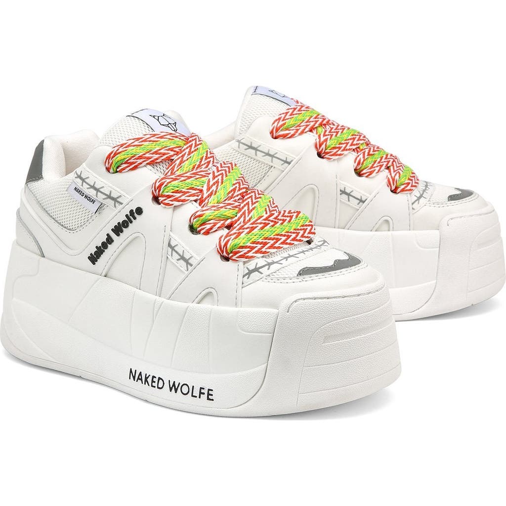 Naked Wolfe Slider Sneaker In Multi