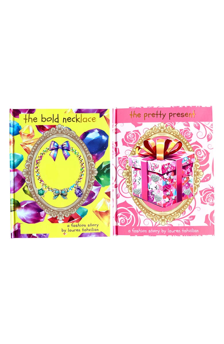 Lauren Tahvilian 'The Bold Necklace' & 'The Pretty Present' Book Set, Main, color,