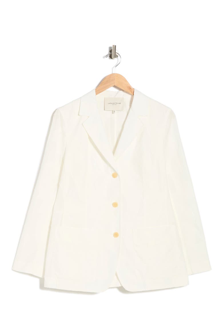 Patch Pocket Blazer, Alternate, color, WHITE