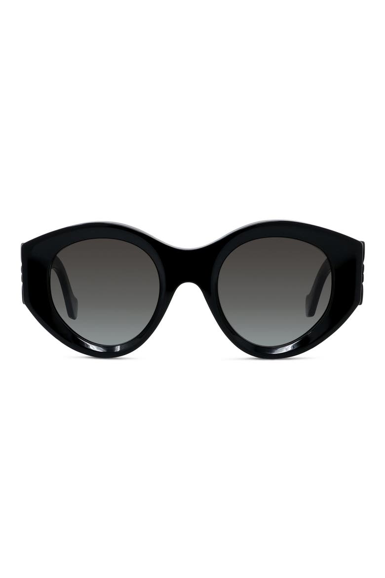 Anagram 50mm Round Sunglasses, Main, color, SENGLD