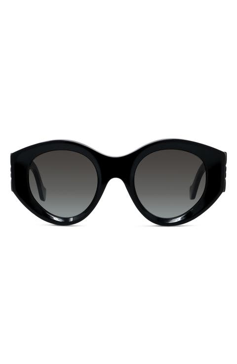 Anagram 50mm Round Sunglasses