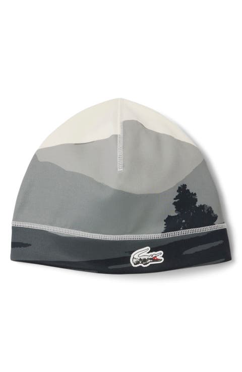 Landscape Print Polar Fleece Beanie