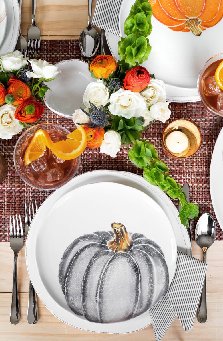 VIETRI Pumpkins Salad Plate, Alternate, color, 