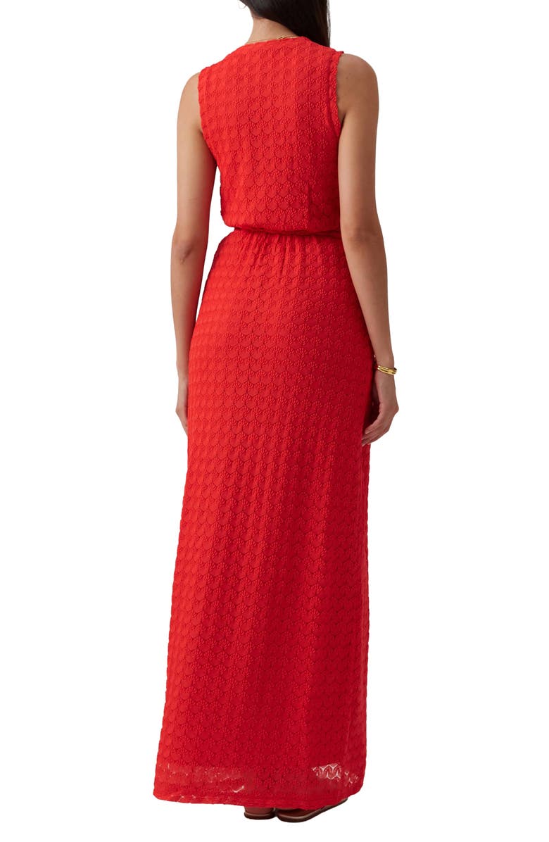 Melissa Odabash Zima Sleeveless Cover-Up Maxi Dress, Alternate, color, 