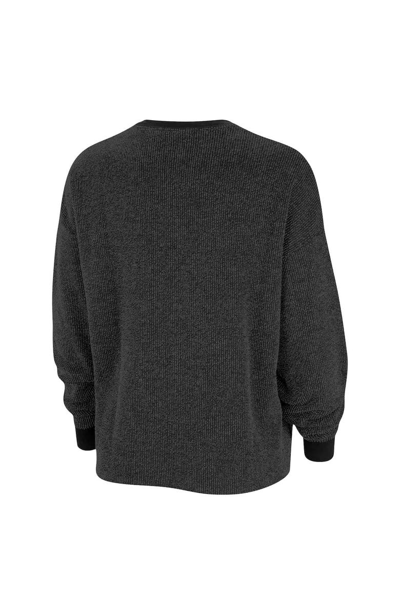 Nike Women's Nike  Charcoal LA28 Summer Olympics Yoga Oversized Pullover Sweatshirt, Alternate, color, Charcoal