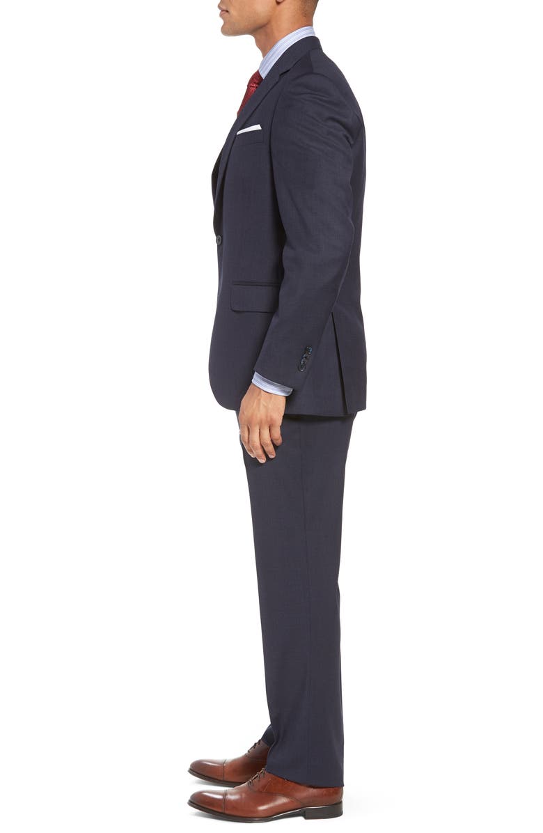 Peter Millar Classic Fit Check Wool Suit, Alternate, color, 