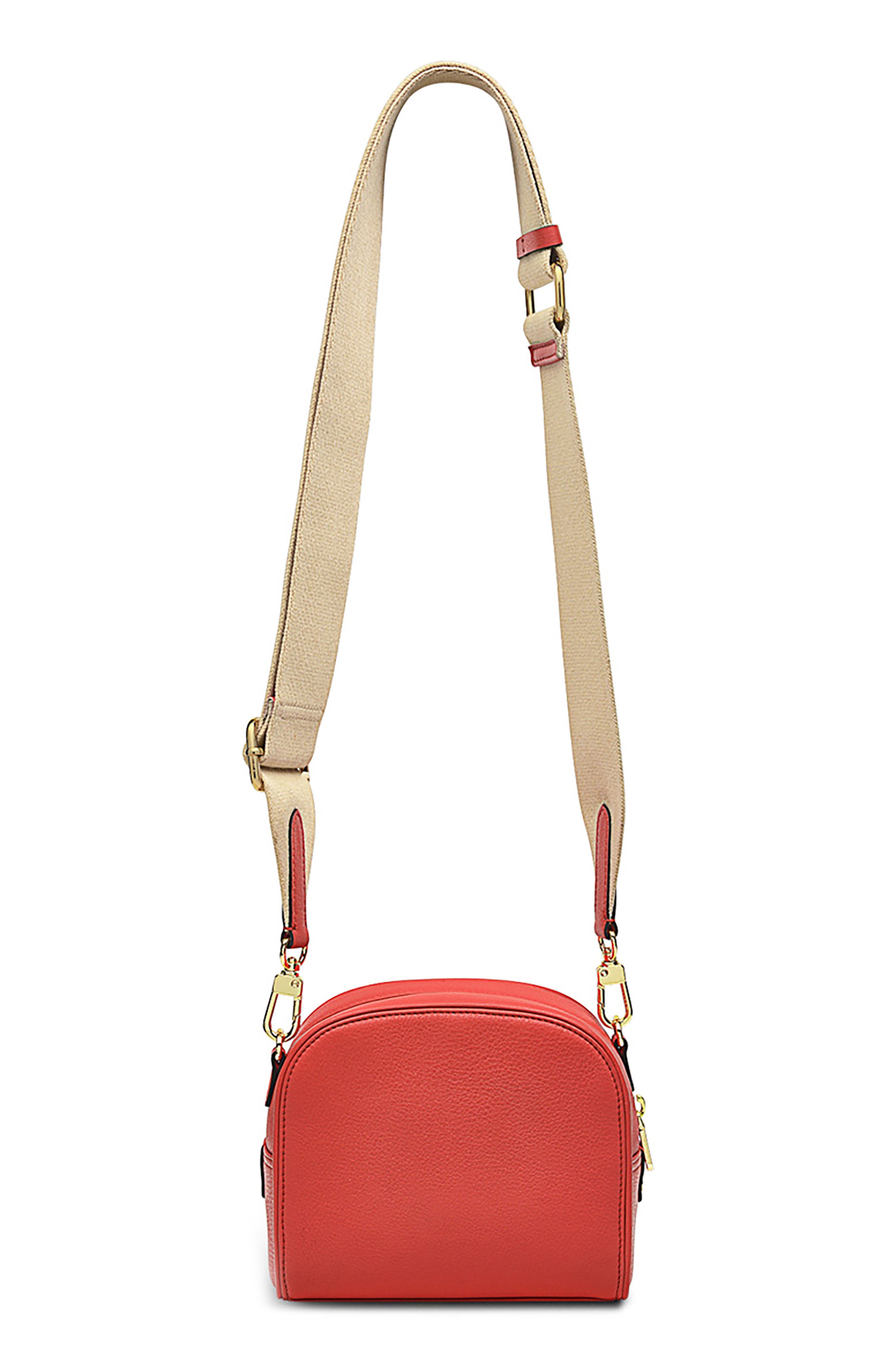 Radley Arden Crescent Crossbody Bag, Alternate, color, Lava