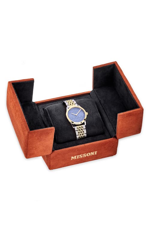 Missoni Zigzag Lover Bracelet Watch, 34mm In Two Tone