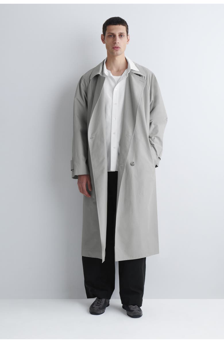 COS Nubuck And Suede Sneakers, Main, color, Gray