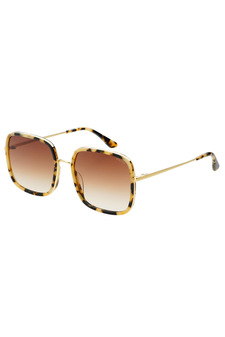 Cosmo Square Oversized Sunglasses, Alternate, color, Milky Tortoise