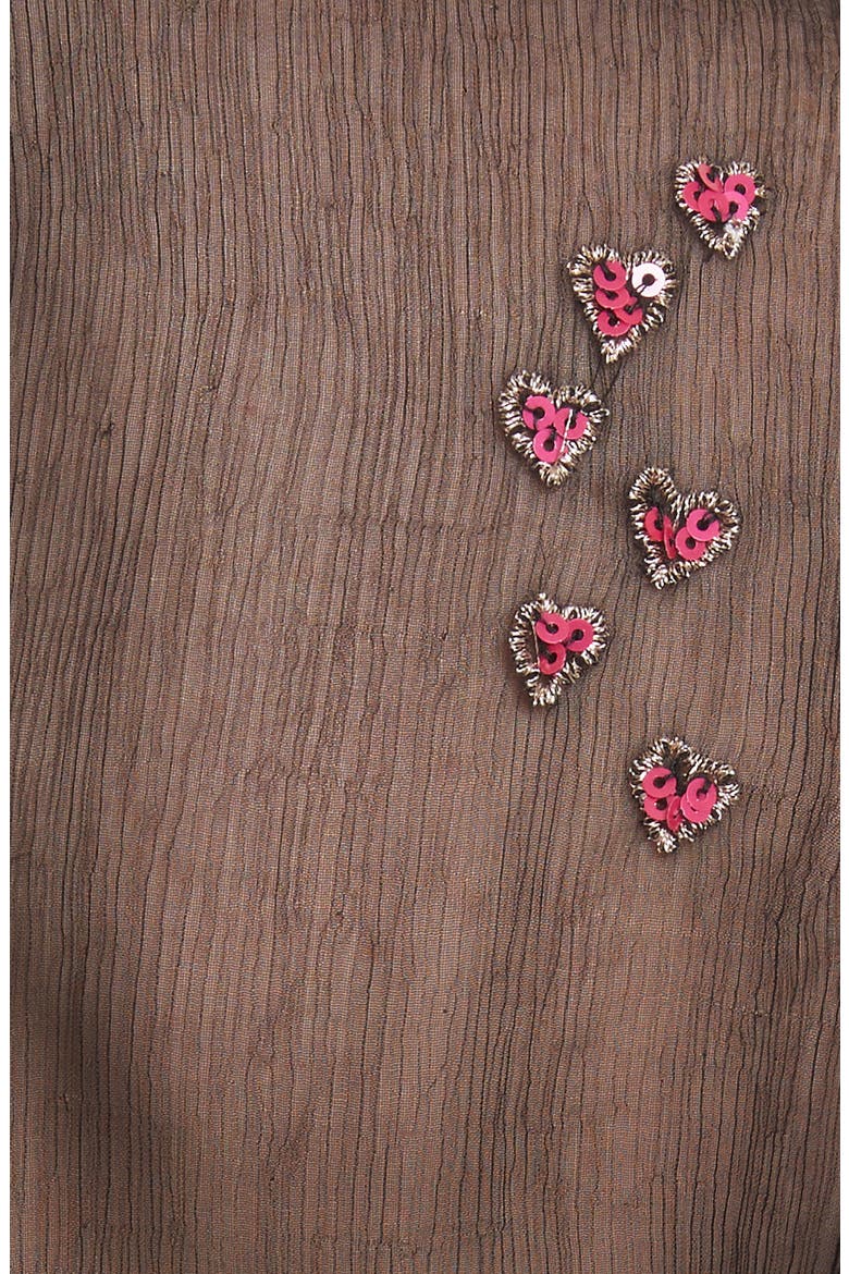 So in Love Embroidered Blouse, Alternate, color, BLACK
