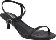 MIA Meleani Ankle Strap Kitten Heel Sandal