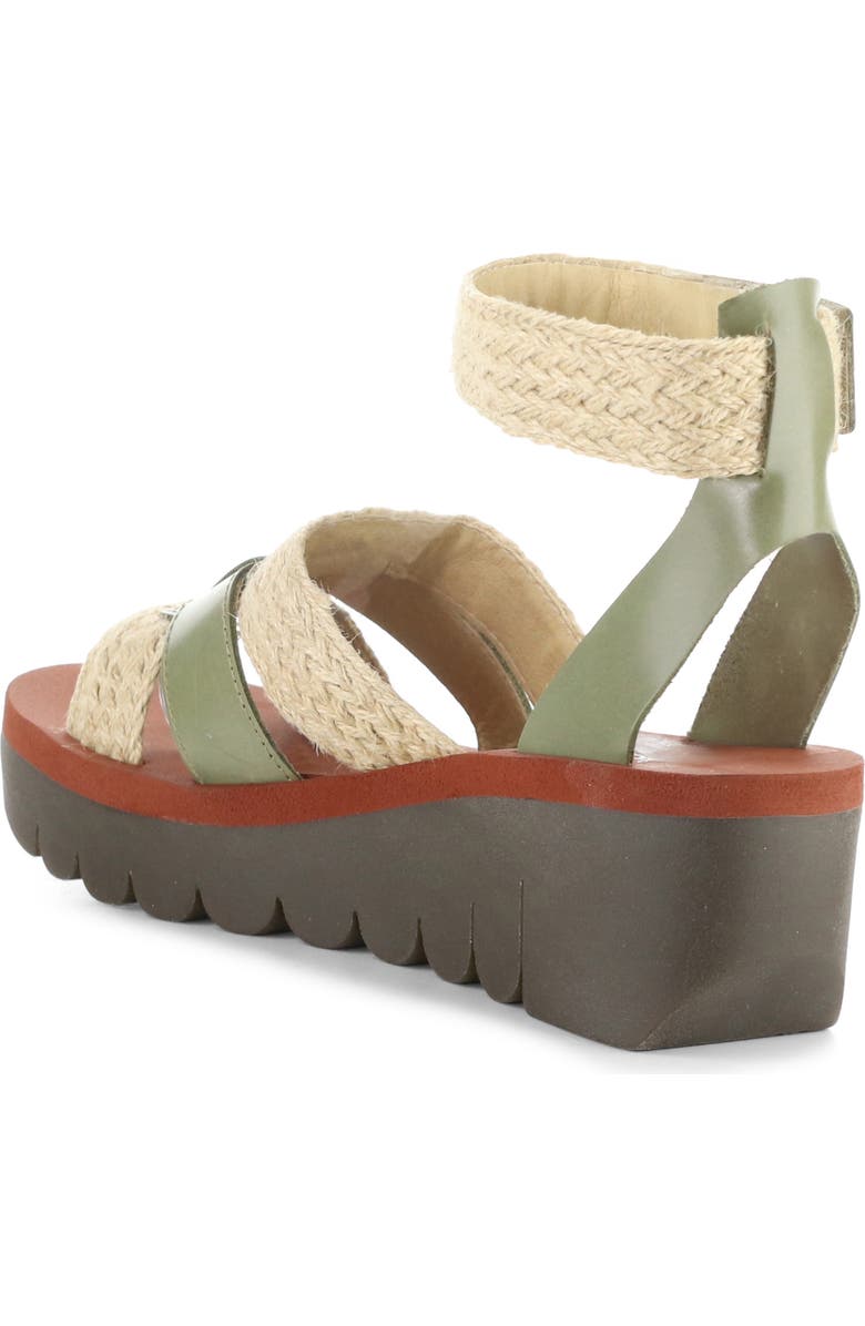 Fly London Yory Ankle Strap Sandal, Alternate, color, Smog