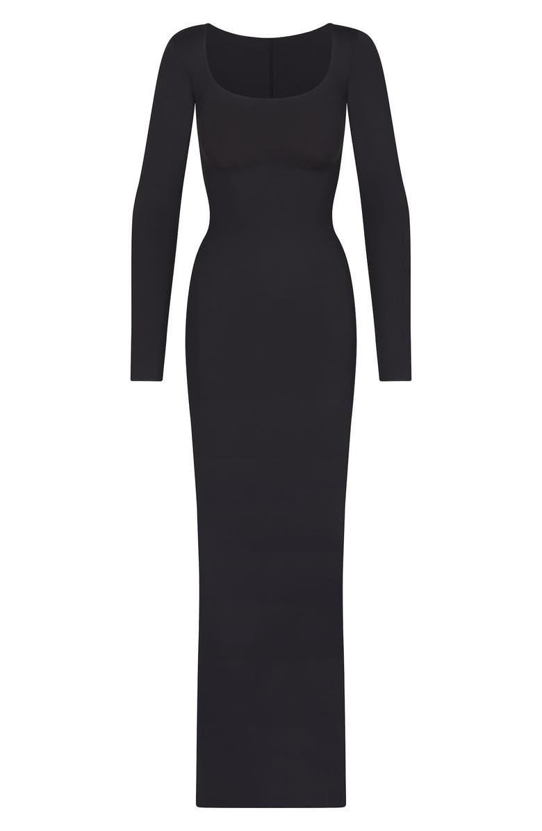 SKIMS Body Long Slip Dress, Alternate, color, 