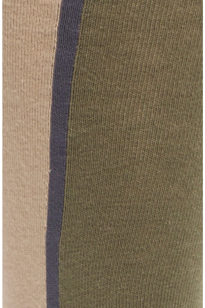 Colorblock Dress Socks, Alternate, color, OLIVE ASSORTED