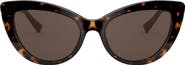 Versace 54mm Cat Eye Sunglasses