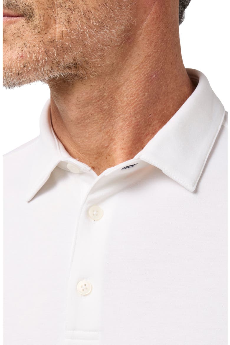 Kent Solid Polo, Alternate, color, WHITE